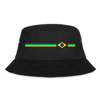 Brazil Design logo - Bucket Hat - black - Front - Lela (165cm)