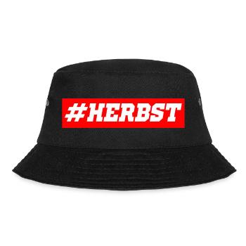herbst - Bucket Hat - Schwarz - Vorne - Lela (165cm)