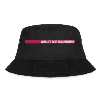 worlds best ex girlfriend - Bucket Hat - Schwarz - Vorne - Lela (165cm)