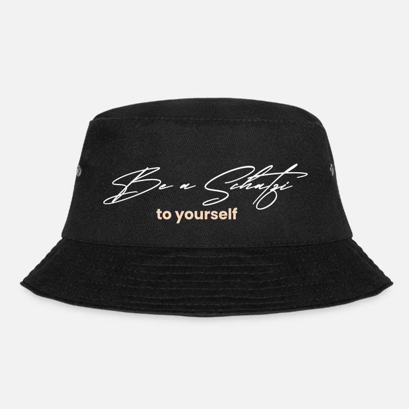 Be a Schatzi to Yourself - Bucket Hat - black