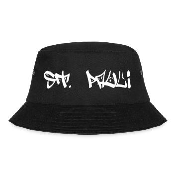 ST. PAULI - Bucket Hat - Schwarz - Vorne - Lela (165cm)