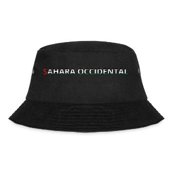 Flag of Western Sahara - Bucket Hat - black - Front - Lela (165cm)