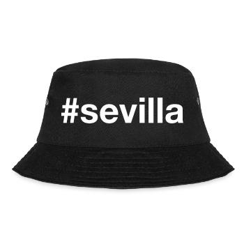 SEVILLA Hashtag - Bucket Hat - Schwarz - Vorne - Lela (165cm)