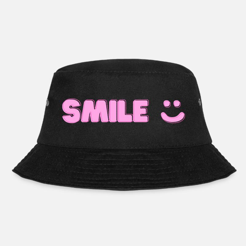 Imprimé sourire - Bob - noir