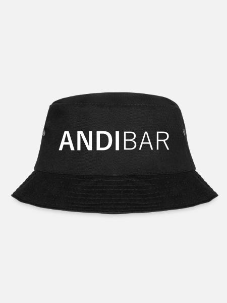 AndiBar - Andreas, Andy, Andi, Andrea Geschenk - Bucket Hat - Schwarz