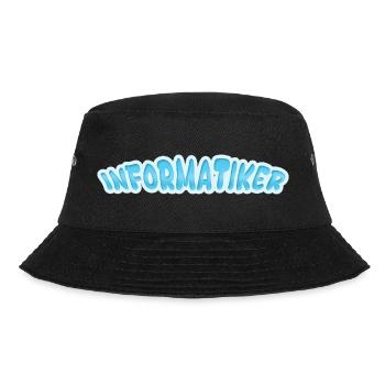 Informatiker - Bucket Hat - Schwarz - Vorne
