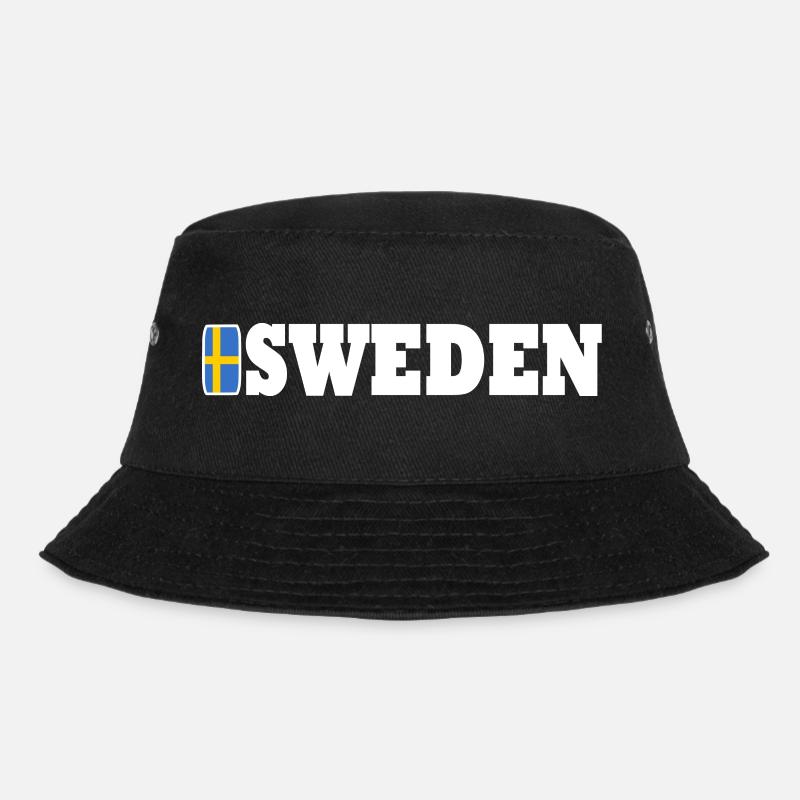 SCHWEDEN - Bucket Hat - Schwarz