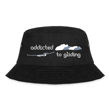ls 7 Glider Gliding Glider Pilot Pilot - Bucket Hat - black - Front - Lela (165cm)