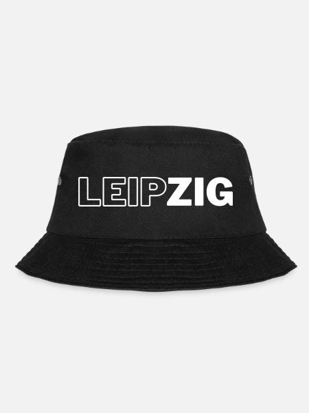 Leipzig - Bucket Hat - Schwarz