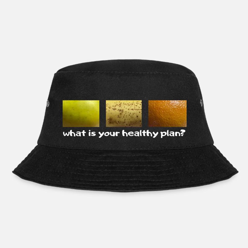 Healthy Plan - Bucket Hat - black