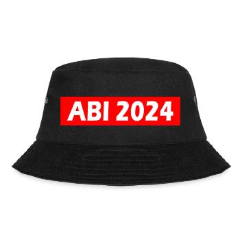 Abi 2024 - Bucket Hat - Schwarz - Vorne - Lela (165cm)