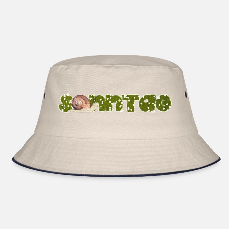 Sunday Snail Bucket Hat