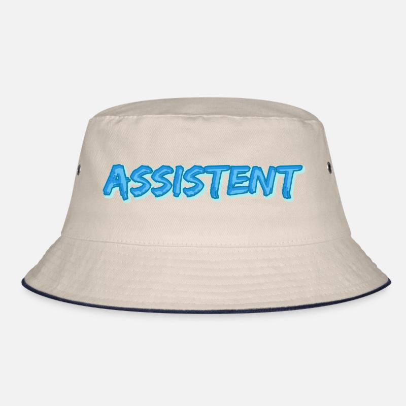 Assistent als Comic Bucket Hat