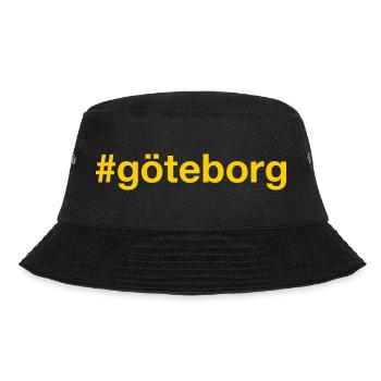Göteborg Sweden Schweden - Bucket Hat - Schwarz - Vorne - Lela (165cm)