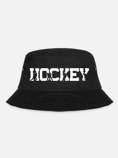 Hockey - Bucket Hat - Schwarz