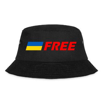 Ukraine - Bucket Hat - Schwarz - Vorne - Lela (165cm)