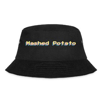 Mashed Potato - mashed potatoes 90s word colorful - Bucket Hat - black - Front - Lela (165cm)