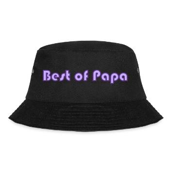 FATHER's DAY. HAPPY BIRTHDAY DAD. DAD. HAPPY BIRTHDAY. - Bucket Hat - black - Front - Lela (165cm)