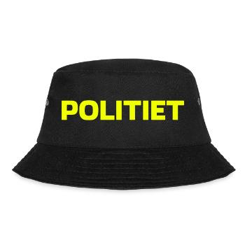Polizei - Bucket Hat - Schwarz - Vorne - Lela (165cm)
