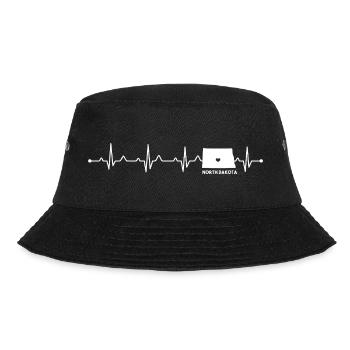 North Dakota ruft und ich muss zum State Pride - Bucket Hat - Schwarz - Vorne - Lela (165cm)