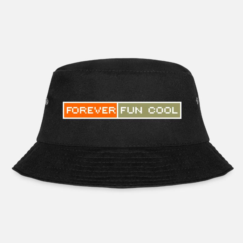 Just Cold Fun English - Bucket Hat - black