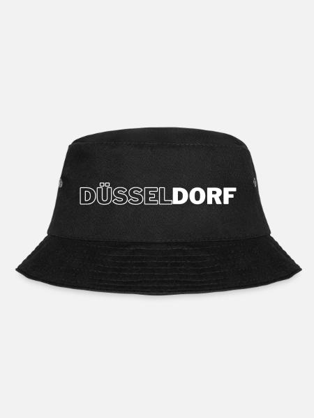Düsseldorf - Bucket Hat - Schwarz