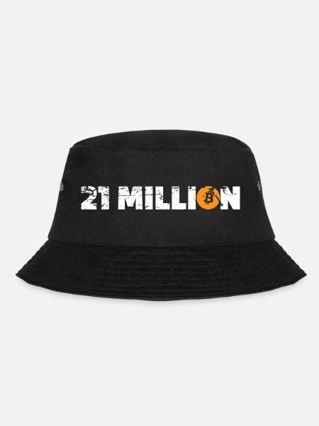 21 Million Bitcoin - Bucket Hat - Schwarz