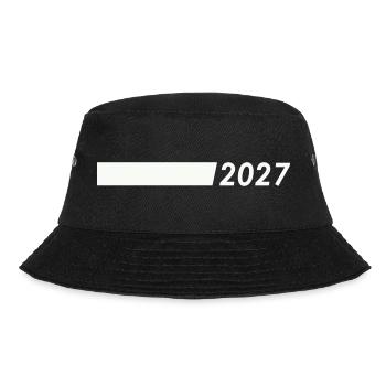 2027 - Bucket Hat - Schwarz - Vorne