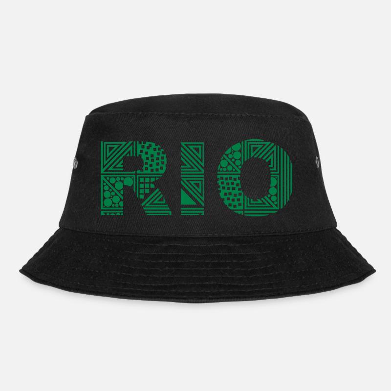 Rio de Janeiro - Bucket Hat - black