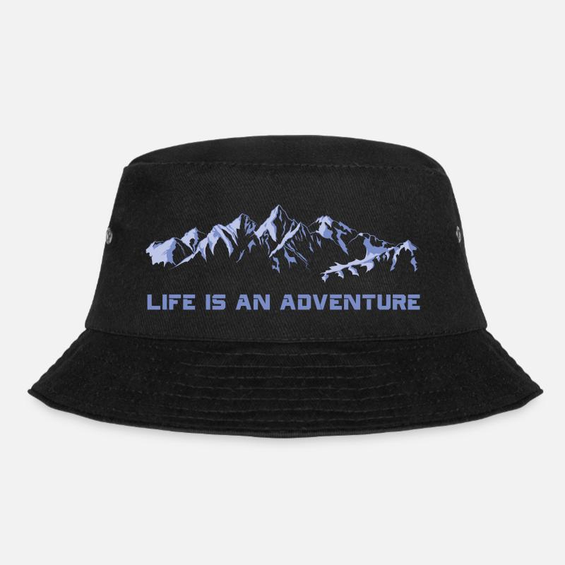 Mountain - Bucket Hat - Schwarz