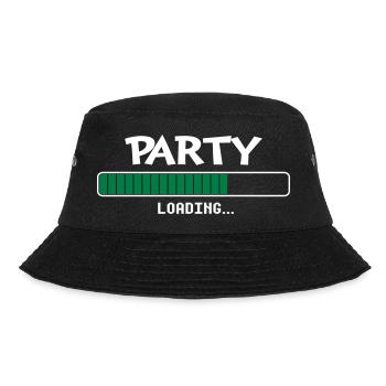 Party loading Ladebalken - Bucket Hat - Schwarz - Vorne - Lela (165cm)
