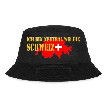 schweiz - Bucket Hat - black - Front - Lela (165cm)
