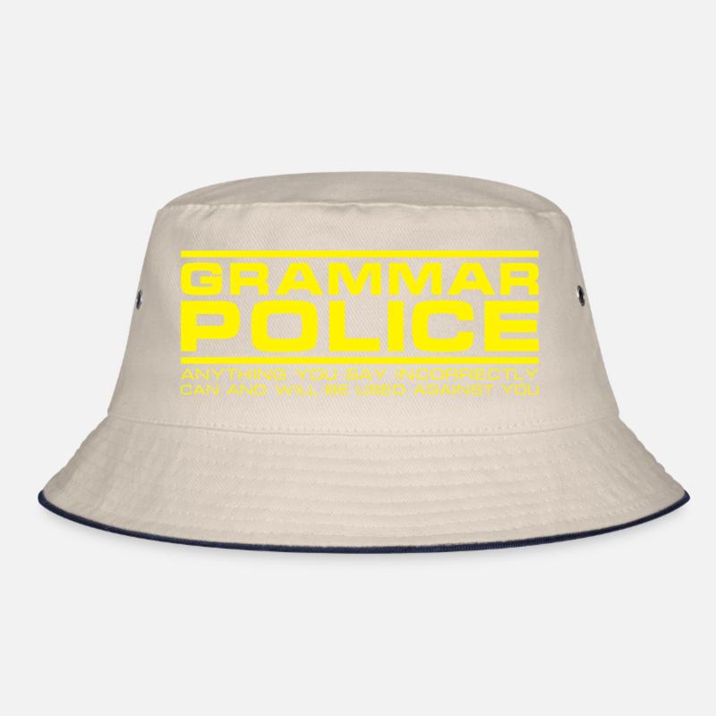 Grammatikpolizei Bucket Hat