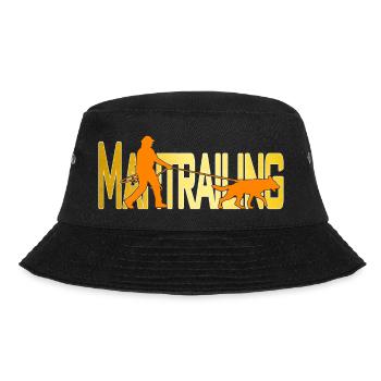 Mantrailing orange / gold - Bucket Hat - black - Front - Lela (165cm)