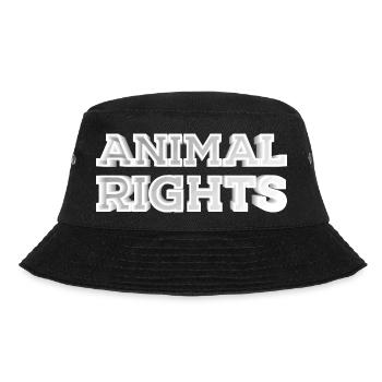 DROITS DES ANIMAUX BIEN-ÊTRE ANIMAL VEGAN - Bob - noir - Devant - Lela (165cm)