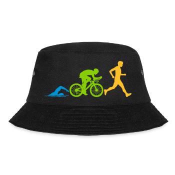 Sport Triathlon Competition - Bucket Hat - black - Front - Lela (165cm)