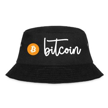Bitcoin (Bitcoin) - Bucket Hat - Schwarz - Vorne - Lela (165cm)