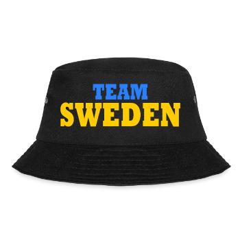 Team sweden - Bucket Hat - black - Front - Lela (165cm)