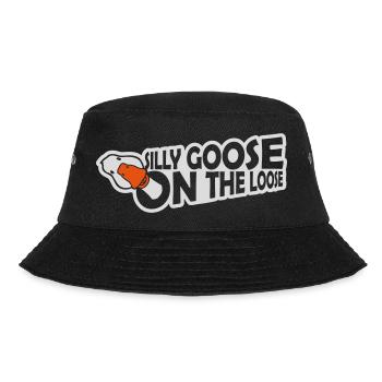 goose on the loose - Bucket Hat - black - Front - Lela (165cm)