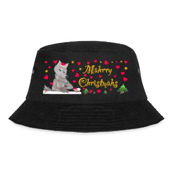 Emblématique Wolf Christmas, MÄHrry Christmähs Stern - Bob - noir - Devant - Lela (165cm)