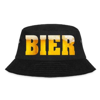 Fest Bier Oktober Wiese  - Bucket Hat - Schwarz - Vorne