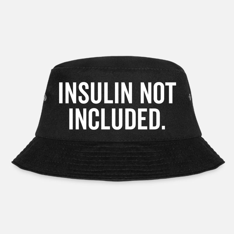 Insulin nicht enthalten - Bucket Hat - Schwarz