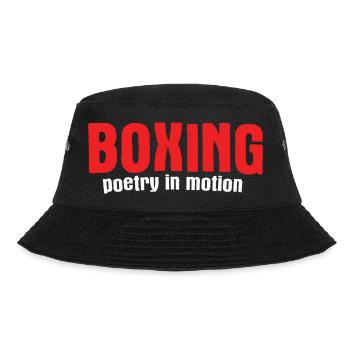 Boxsport Boxing - Bucket Hat - Schwarz - Vorne - Lela (165cm)
