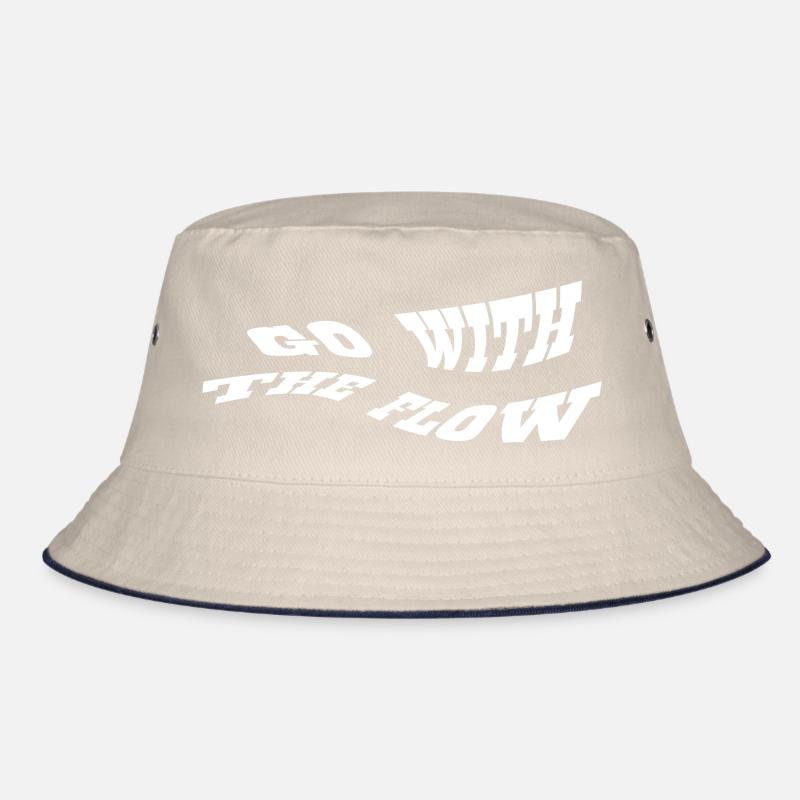 go with the flow Bucket Hat