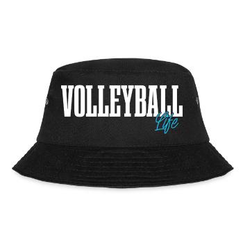 Volleyball - Bucket Hat - Schwarz - Vorne - Lela (165cm)
