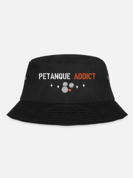 Petanque addict - Bucket Hat - black