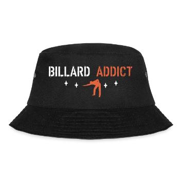 Billiards addict - Bucket Hat - black - Front - Lela (165cm)