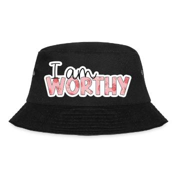 Positive Affirmation - i am worthy - Bob - noir - Devant - Lela (165cm)