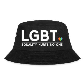 Pride Month - Equality Hurts No One - Bucket Hat - black - Front - Lela (165cm)