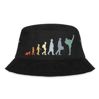 Vintage Kickboxing Evolution - Bucket Hat - black - Front - Lela (165cm)